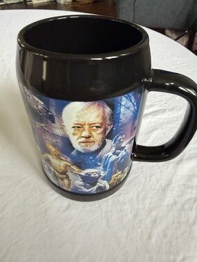 Star Wars Black Ceramic Character Montage Mug